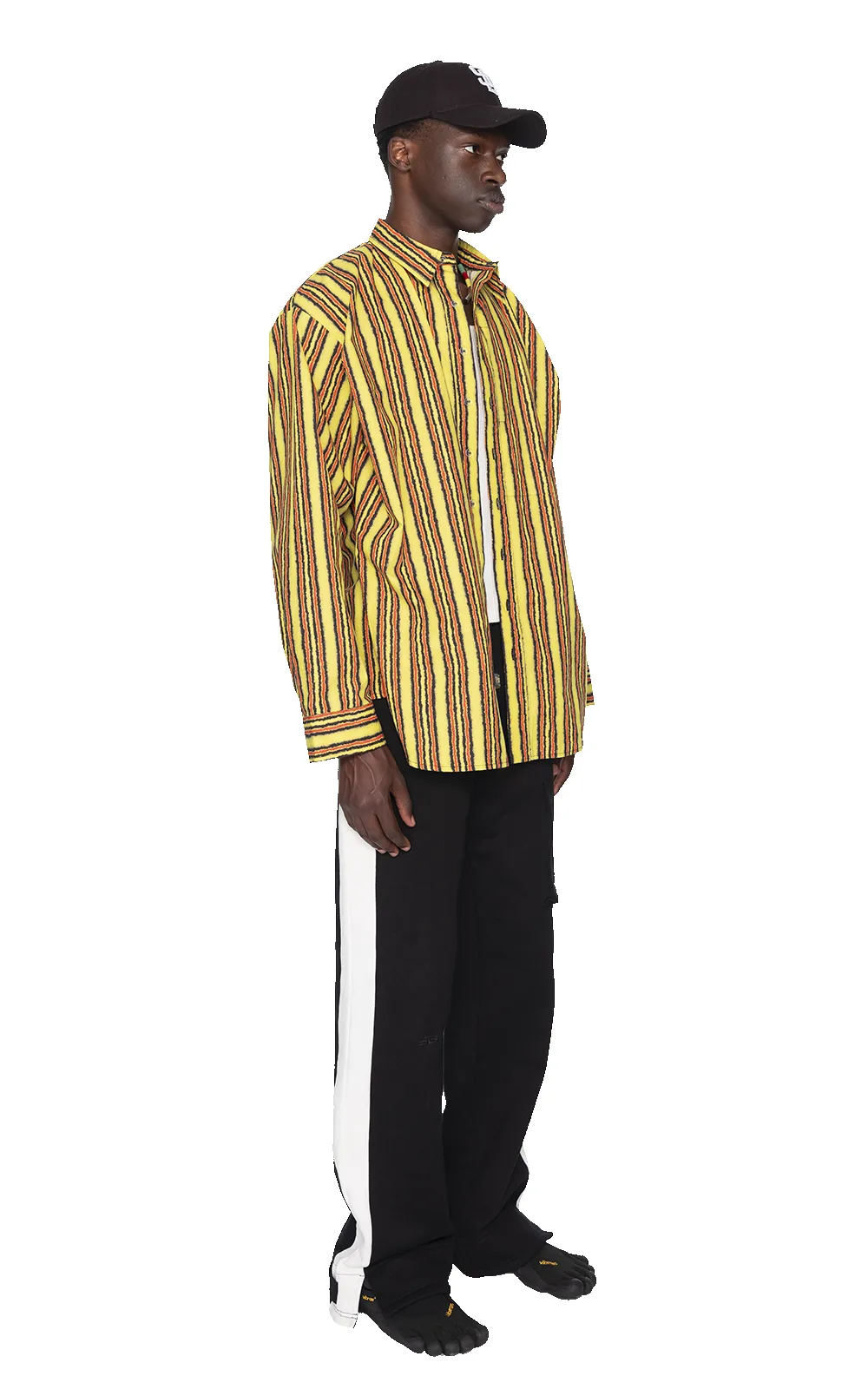 STRIPED CARGO LOUNGE PANTS sold by Spencer Badu product image thumbnail 3