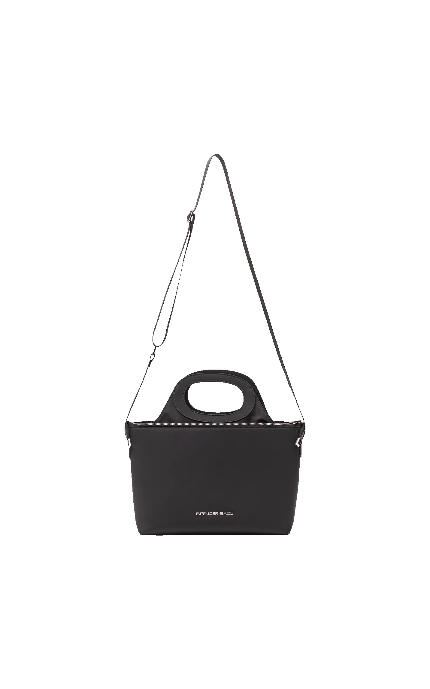 BLACK MEDIUM 2-IN-1 TOTE BAG sold by Spencer Badu