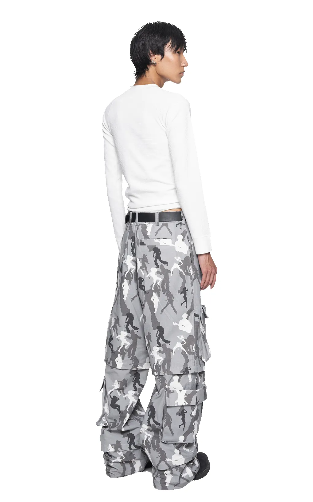 WHITE TWISTED HENLEY sold by Spencer Badu product image thumbnail 5