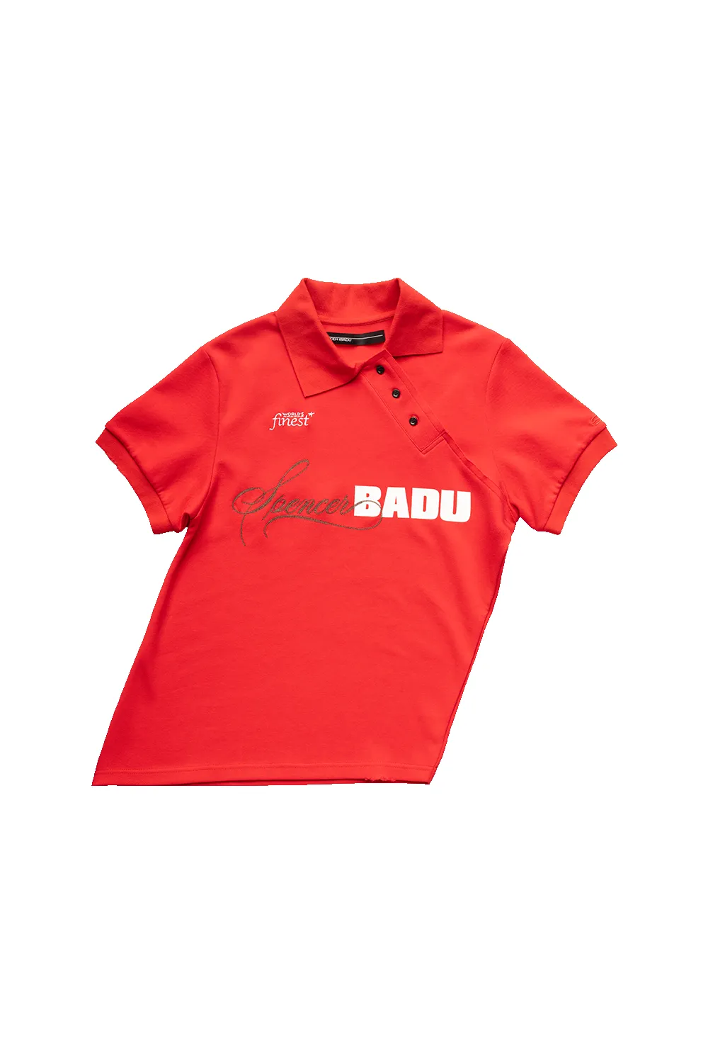 TWISTED GOLF POLO IN RED sold by Spencer Badu product image thumbnail 2