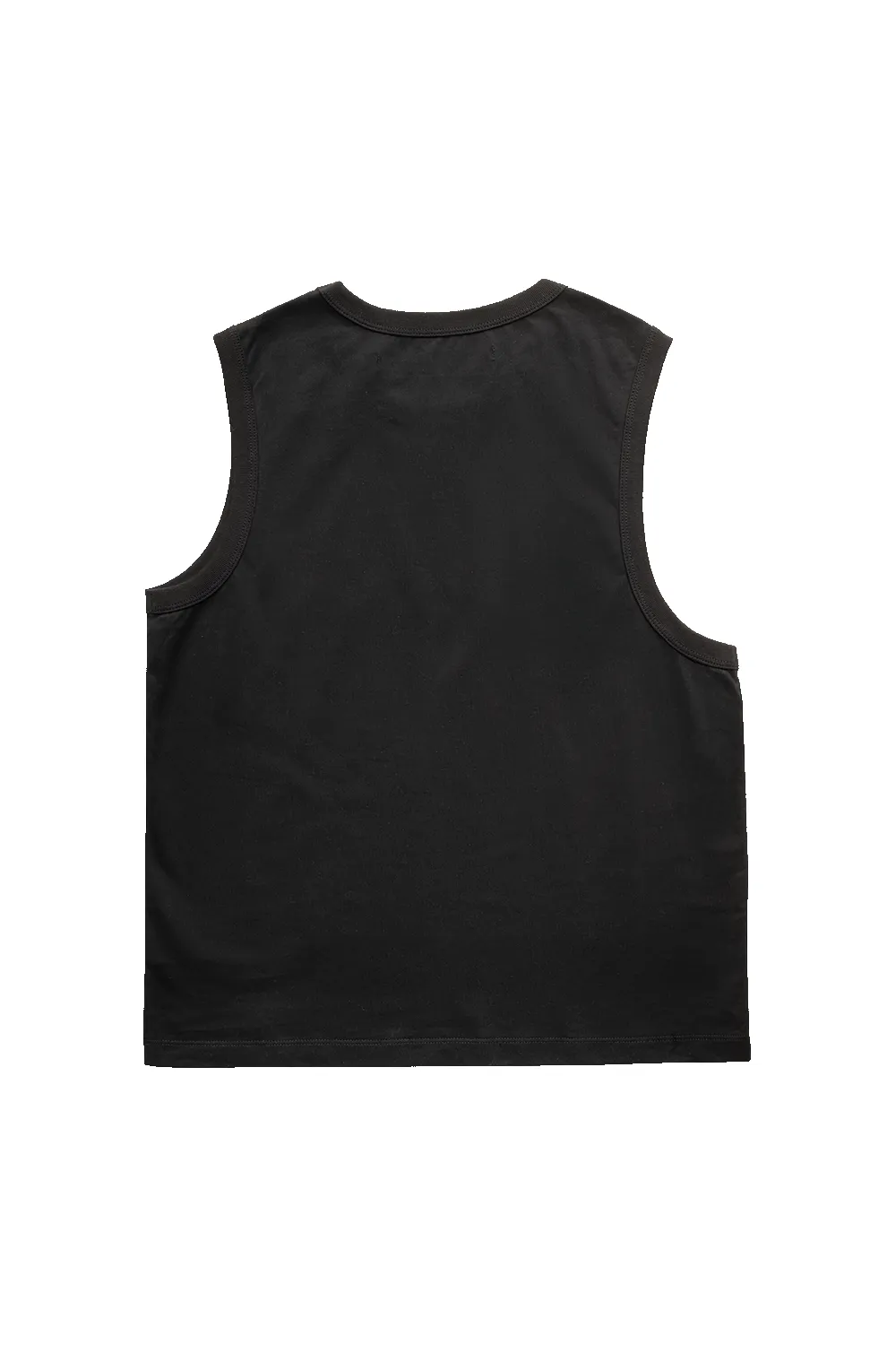 LASER CUT TANK TOP IN BLACK sold by Spencer Badu product image thumbnail 2