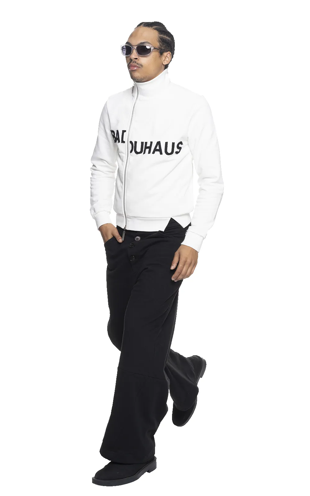 WIDE LOUNGE PANTS IN BLACK sold by Spencer Badu product image thumbnail 2