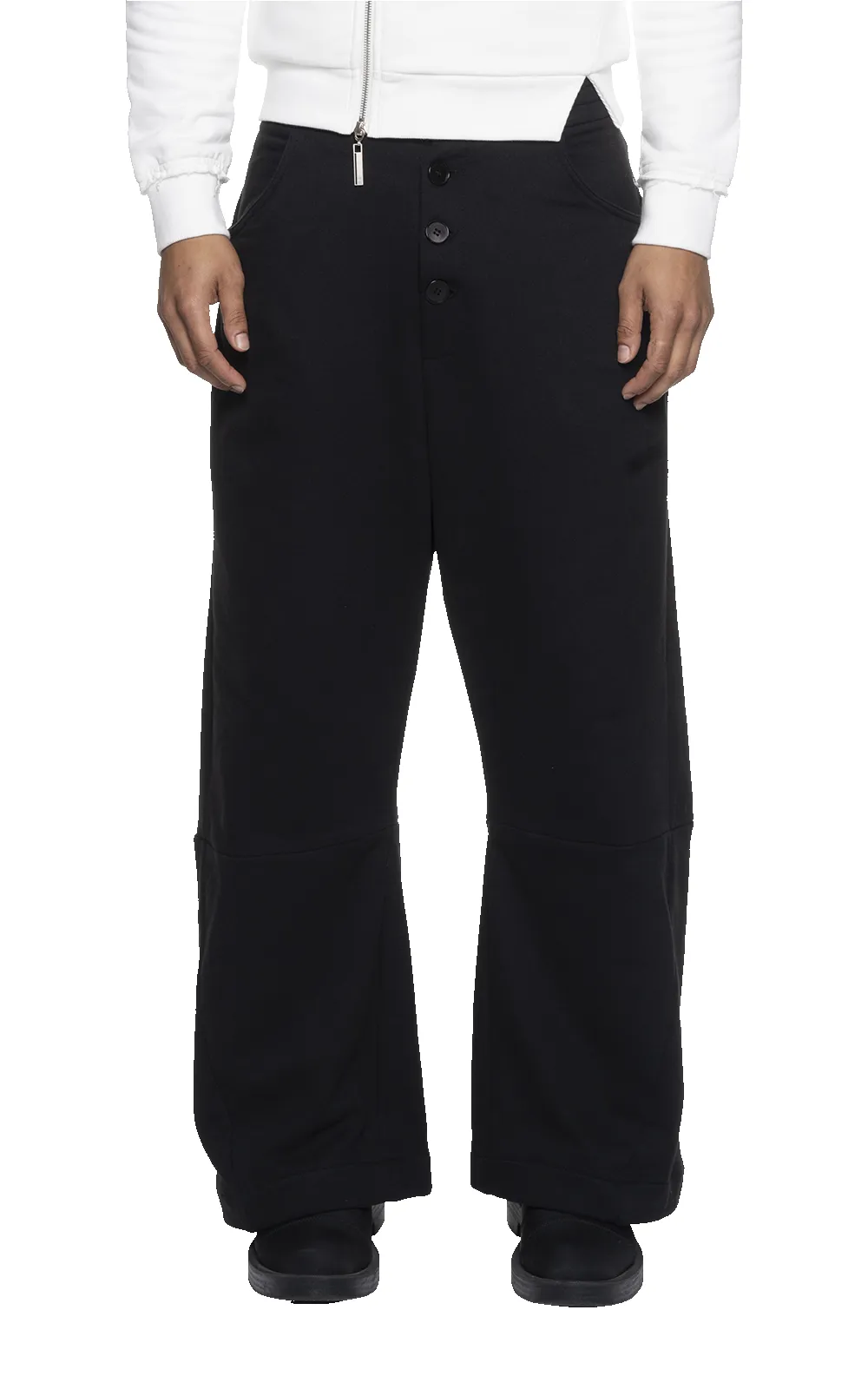 WIDE LOUNGE PANTS IN BLACK sold by Spencer Badu product image thumbnail 3