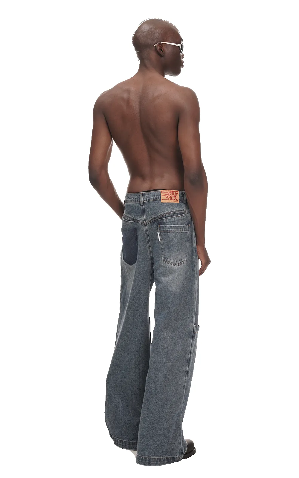 WASHED DENIM IN BLUE sold by Spencer Badu product image thumbnail 5