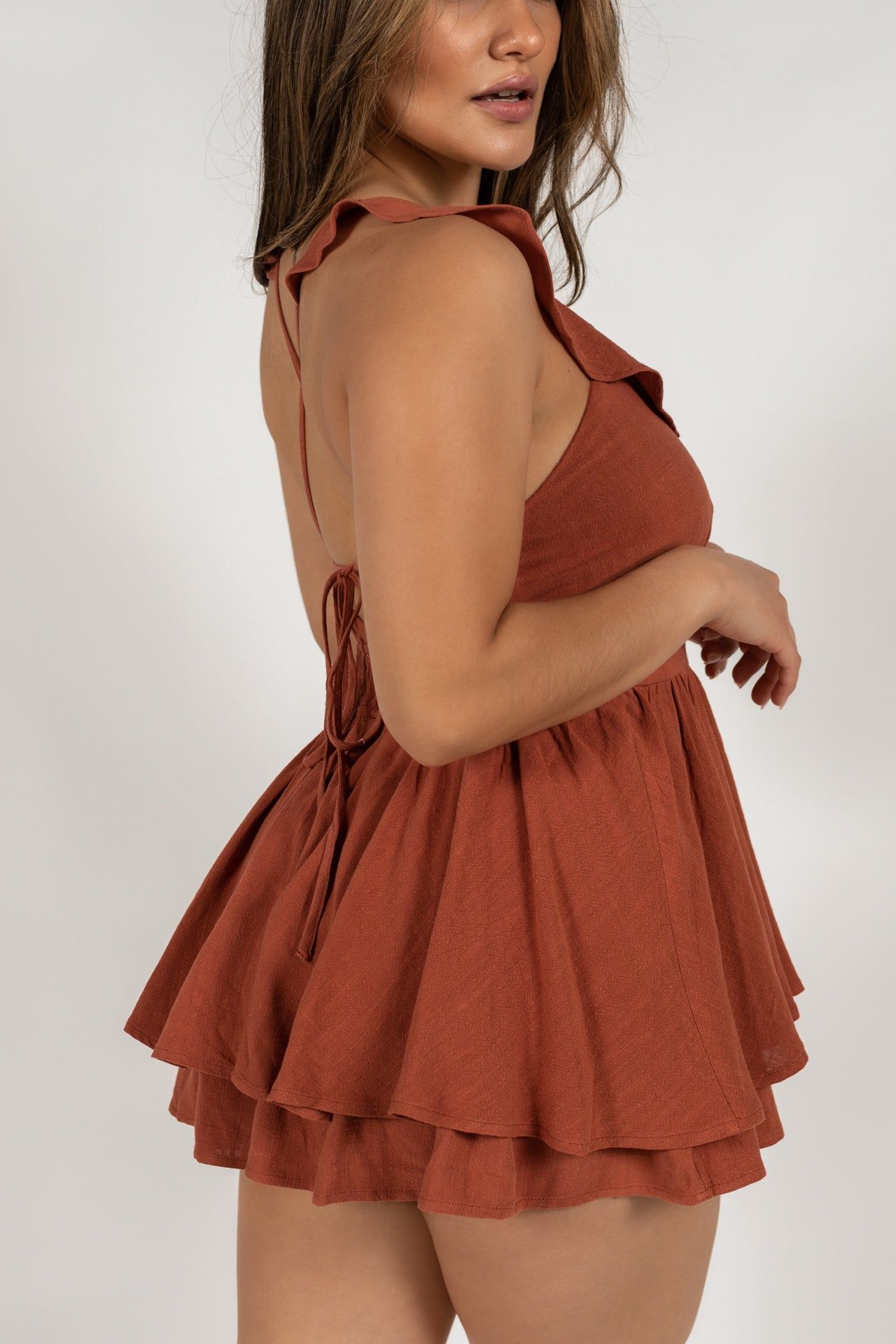Talk It Out Romper sold by Brightside Boutique product image thumbnail 3