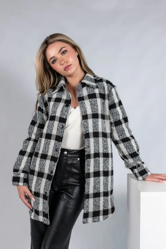 Steve Madden Eldridge Shirt Jacket sold by Brightside Boutique