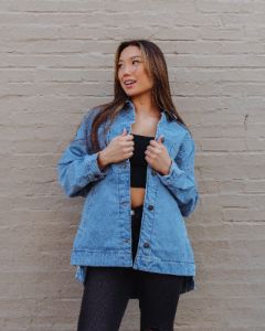 Free People Madison City Denim Jacket sold by Brightside Boutique
