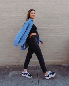 Free People Madison City Denim Jacket sold by Brightside Boutique