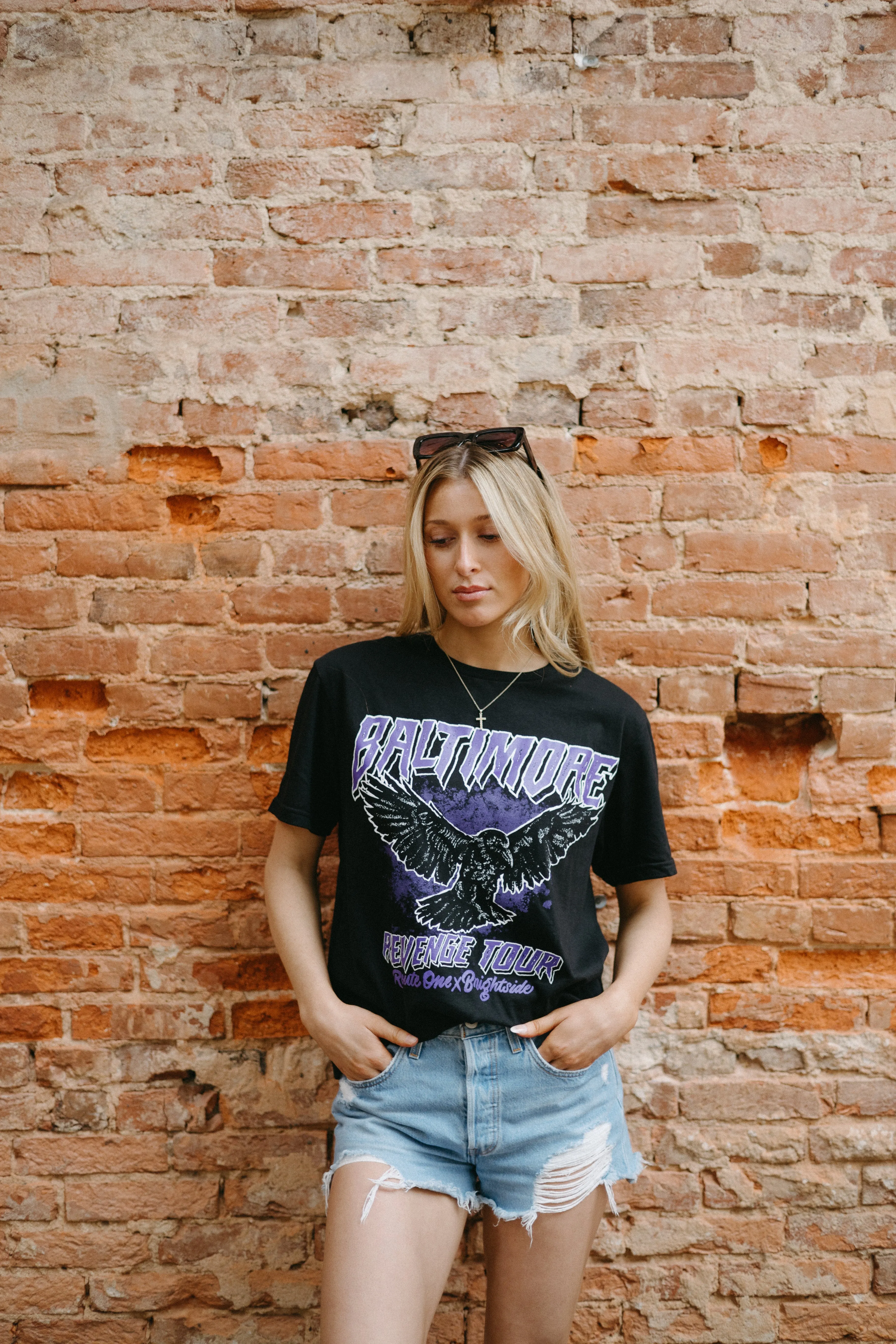 Brightside X R1A Can’t Stop The Flock Tee sold by Brightside Boutique product image thumbnail 3