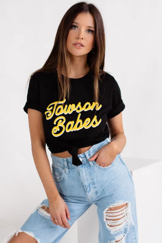Brightside the Label Towson Babe Tee sold by Brightside Boutique