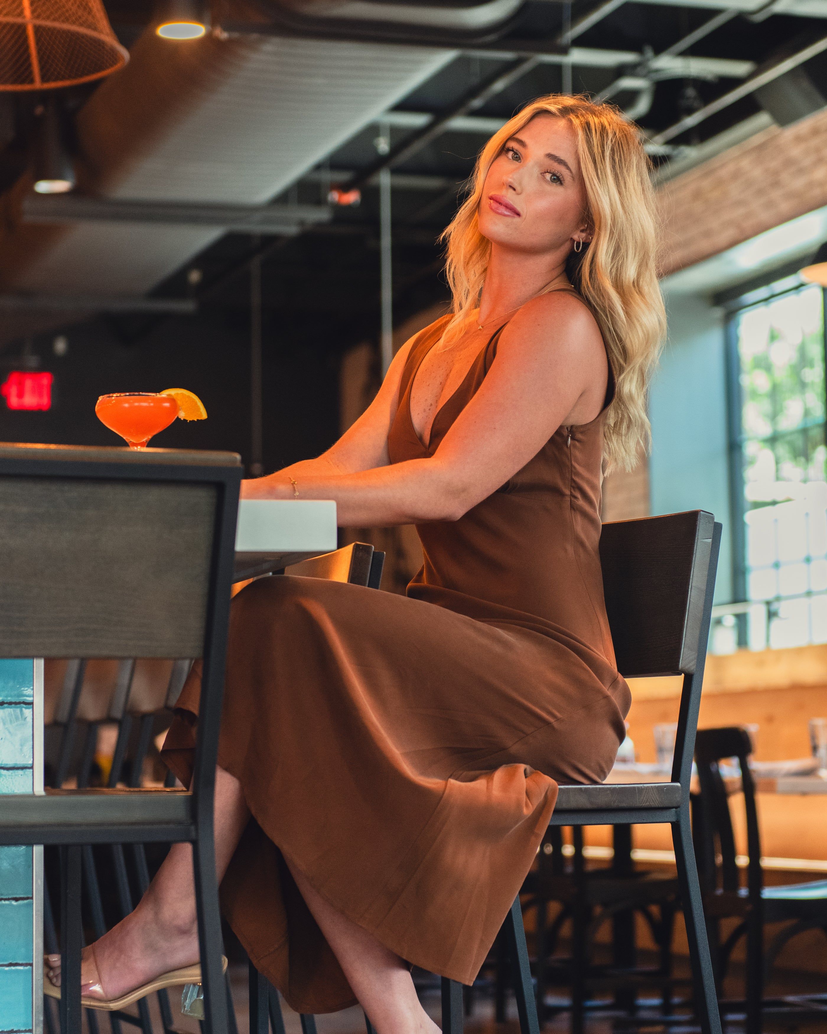 Sophie Rue Beja Slit Dress sold by Brightside Boutique product image thumbnail 2