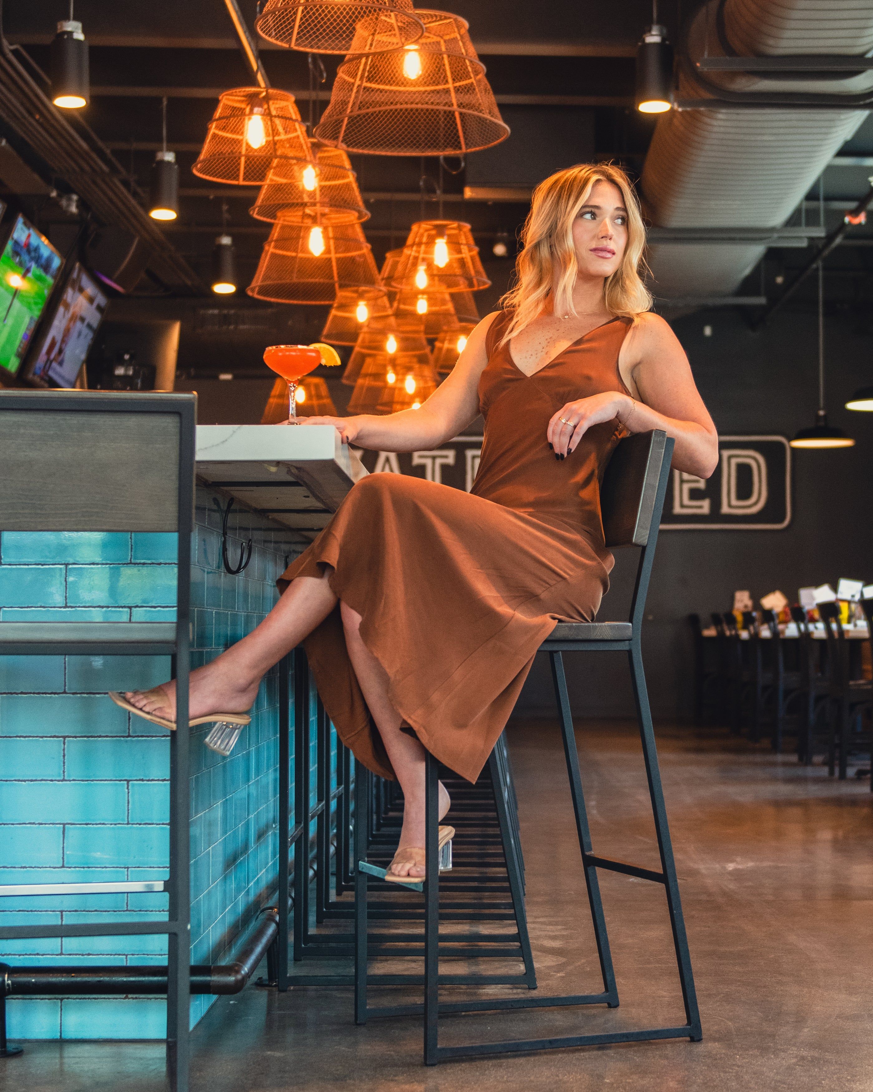 Sophie Rue Beja Slit Dress sold by Brightside Boutique