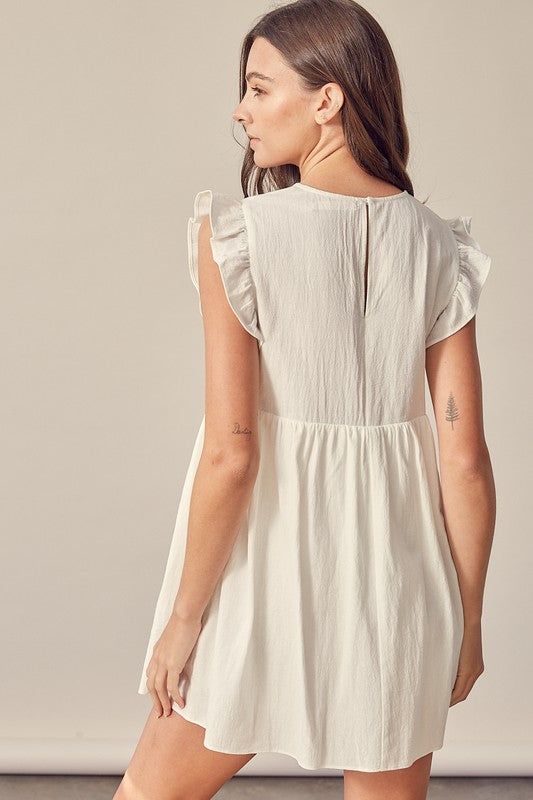 Sister Honey Babydoll Romper Dress sold by Brightside Boutique product image thumbnail 4