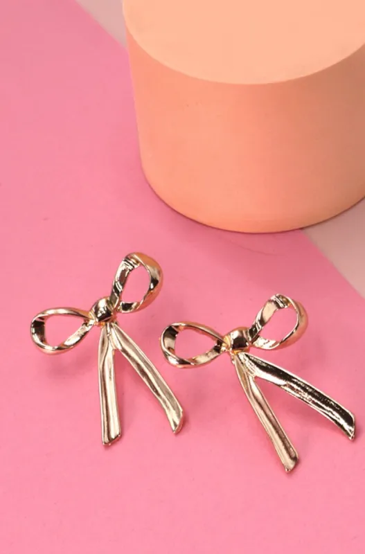 Carrie Bow Stud Earrings sold by Brightside Boutique