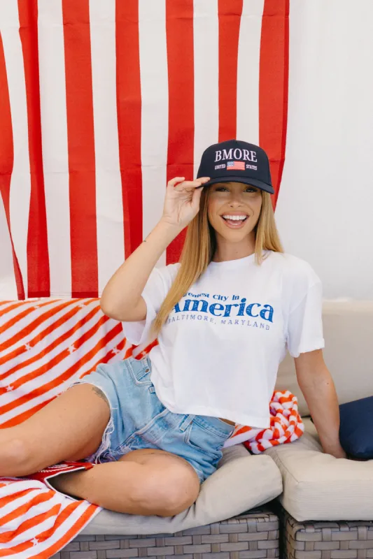 Brightside the Label Baltimore Greatest City Crop Tee sold by Brightside Boutique