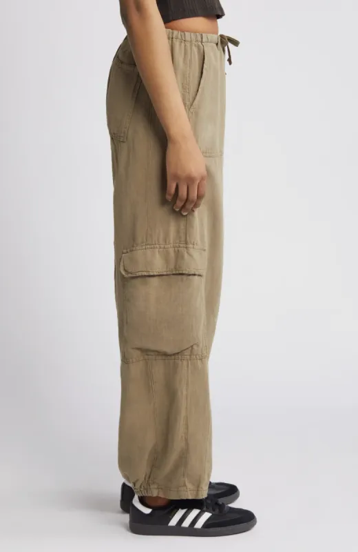 BDG Linen Cocoon Cargo Pant sold by Brightside Boutique