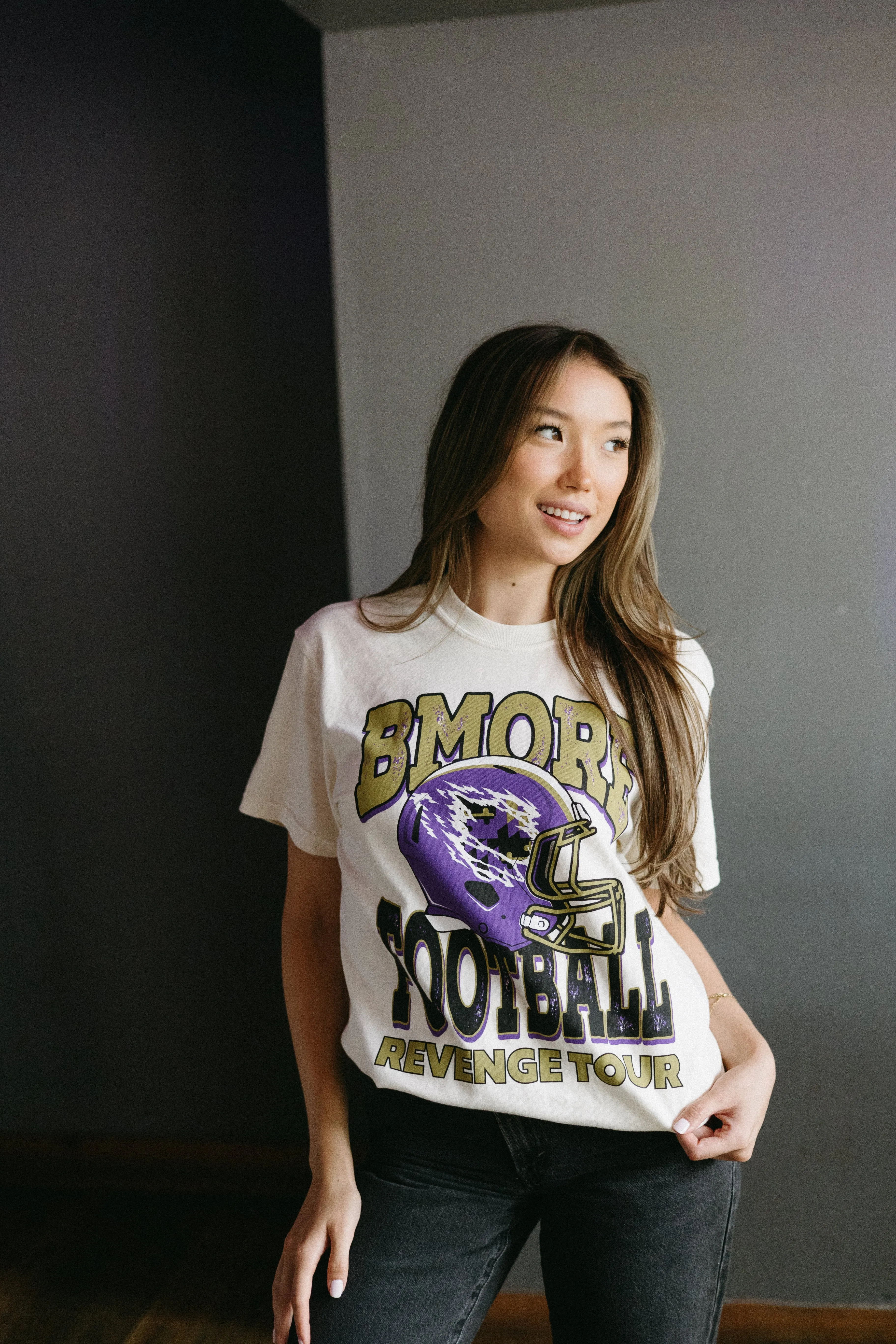 Brightside X R1A Revenge Tour Tee sold by Brightside Boutique product image thumbnail 4