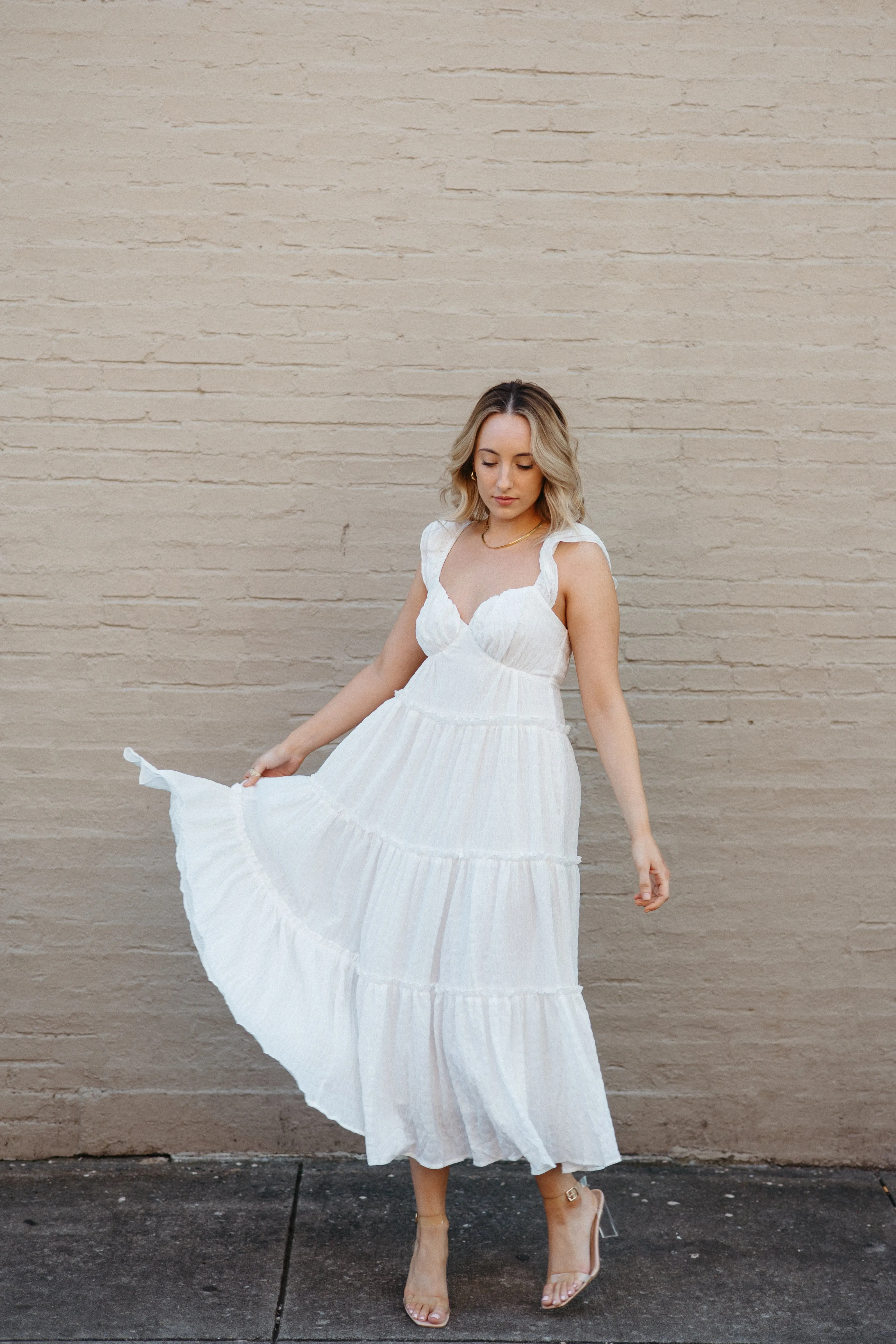 Whispering Willow Maxi Dress sold by Brightside Boutique product image thumbnail 3