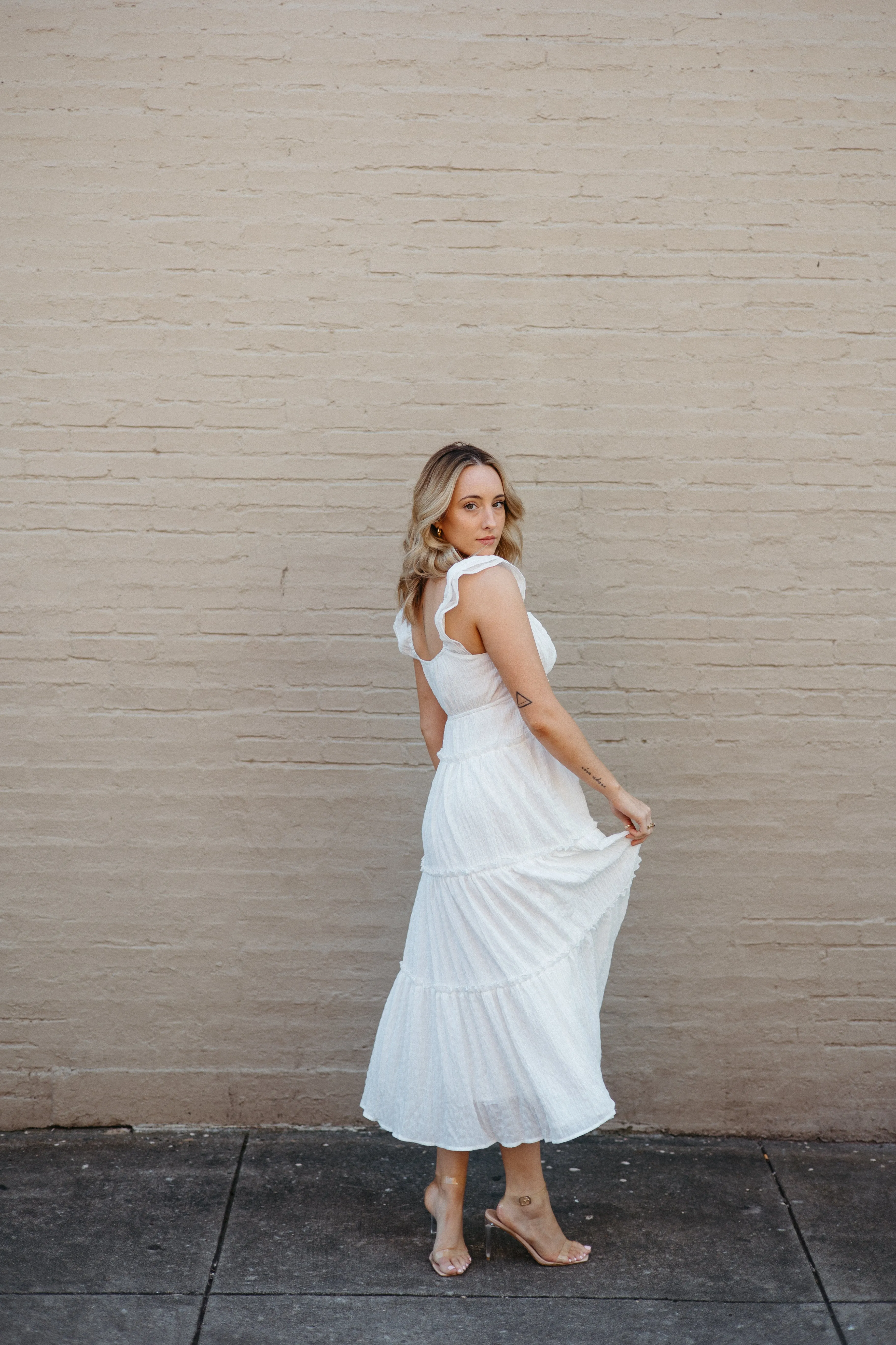 Whispering Willow Maxi Dress sold by Brightside Boutique product image thumbnail 5