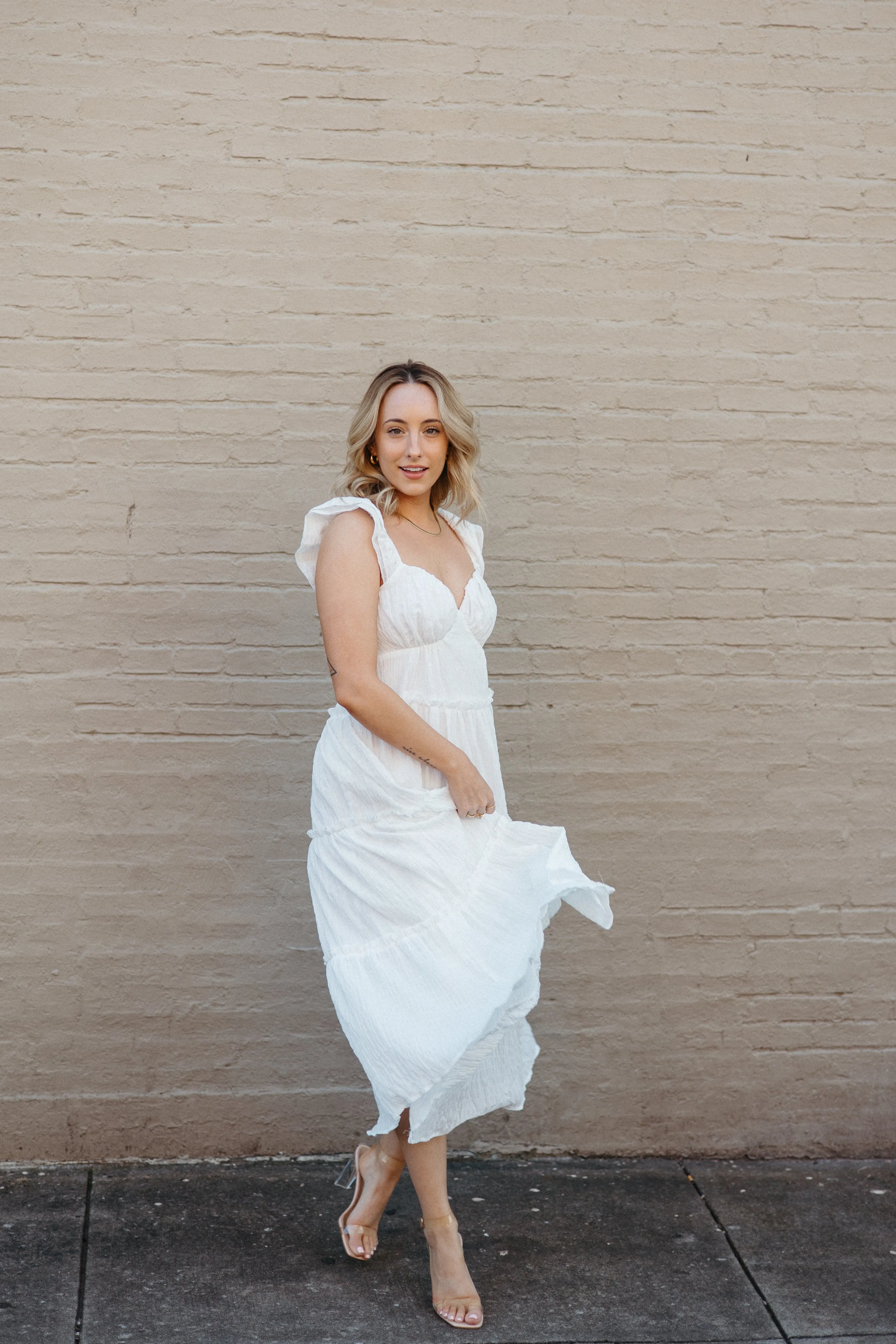 Whispering Willow Maxi Dress sold by Brightside Boutique product image thumbnail 2