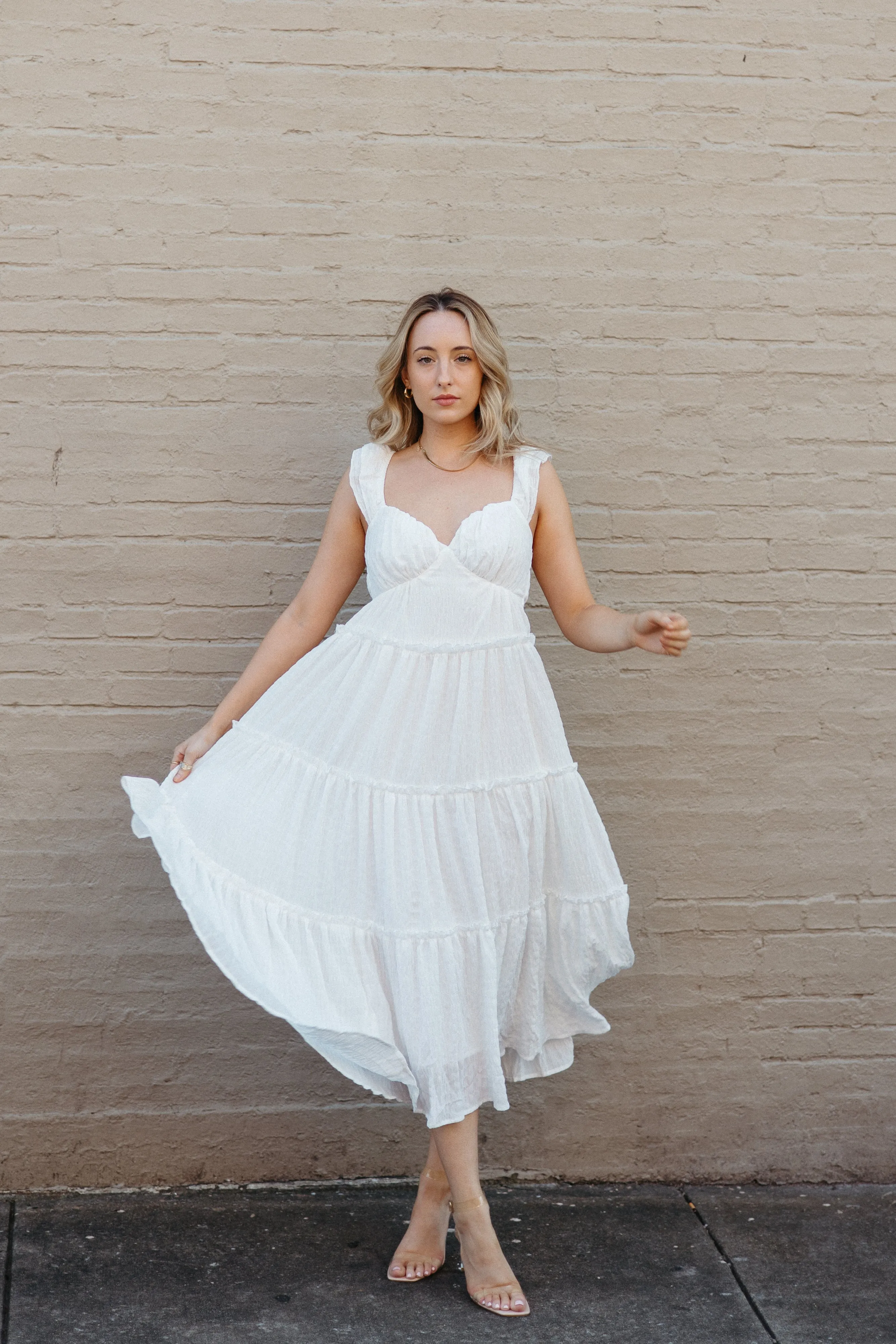 Whispering Willow Maxi Dress sold by Brightside Boutique