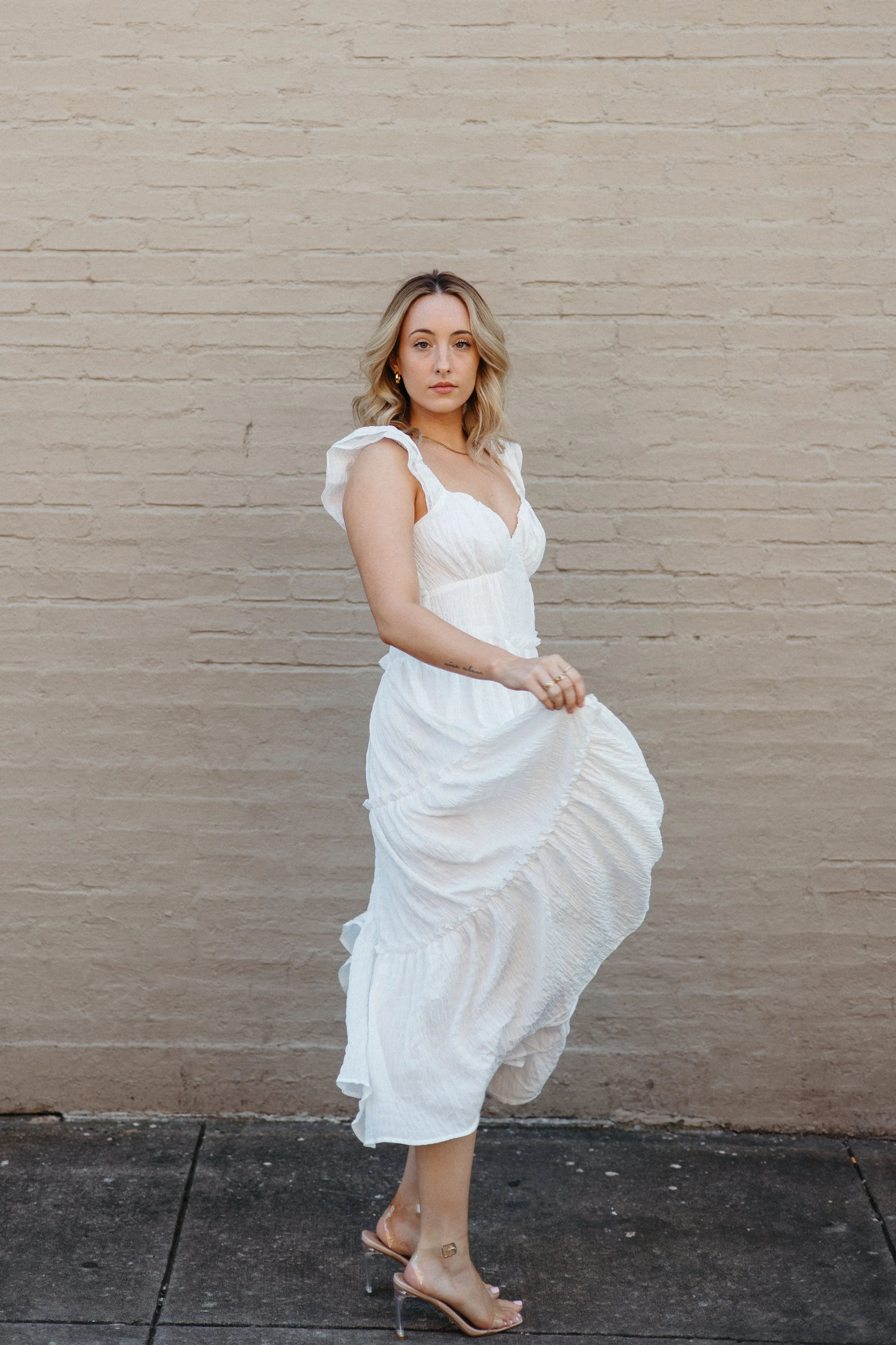 Whispering Willow Maxi Dress sold by Brightside Boutique product image thumbnail 4