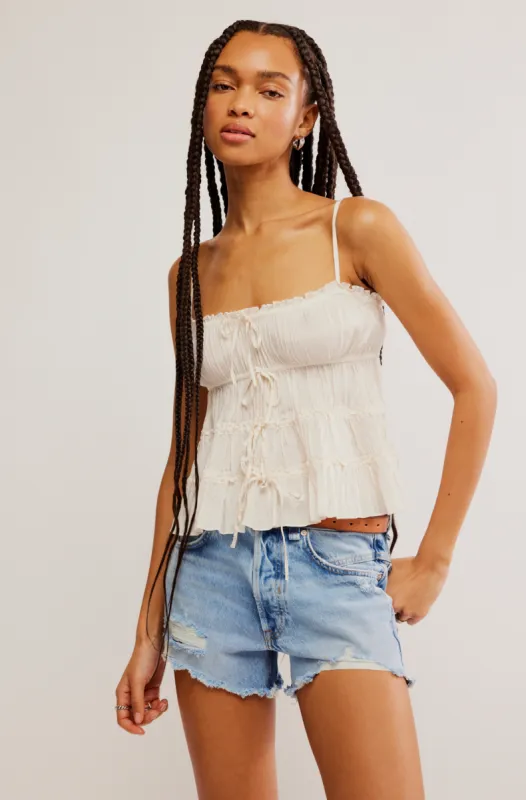 Free People Matilda Tie Tank sold by Brightside Boutique