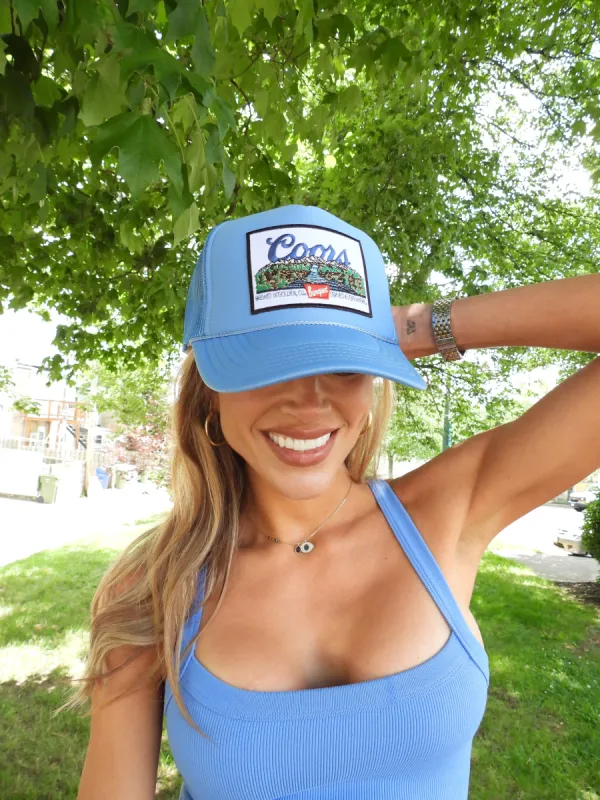 Coors Patched Trucker Hat sold by Brightside Boutique