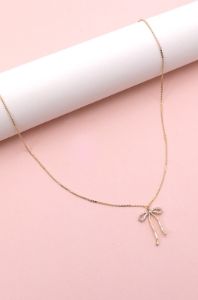 Rebecca Bow Necklace sold by Brightside Boutique