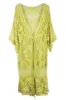 Pastel Floral Lace Kimono with Front Tie sold by Brightside Boutique