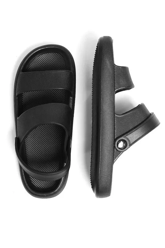 Comfy Heel Strap Cloud Slides Sandals sold by Brightside Boutique product image thumbnail 5