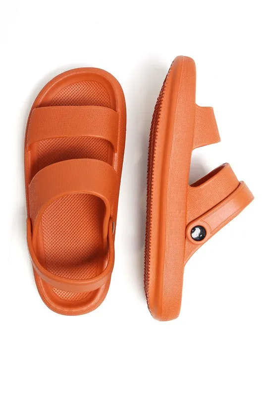 Comfy Heel Strap Cloud Slides Sandals sold by Brightside Boutique product image thumbnail 2