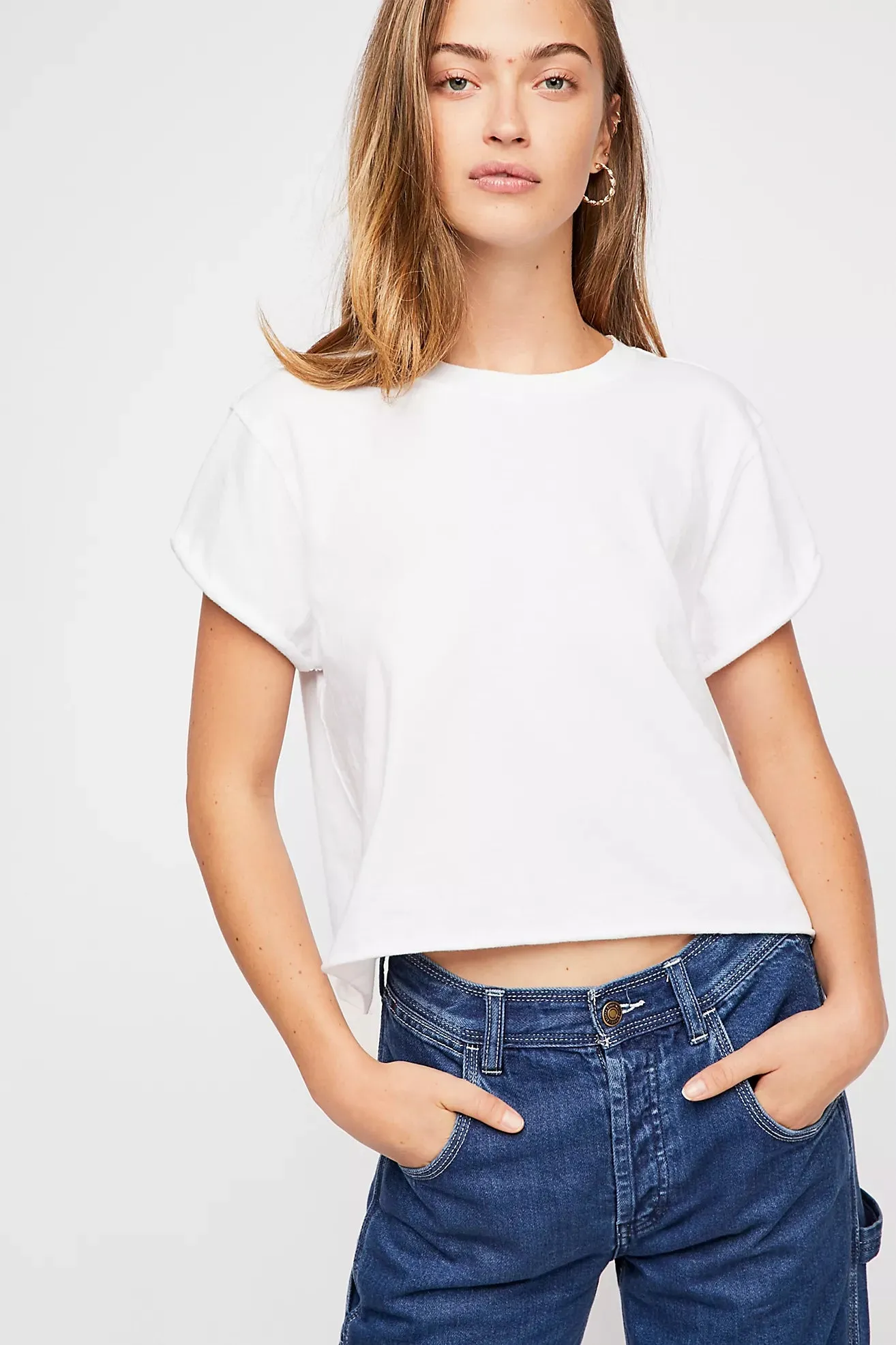 Free People The Perfect Tee sold by Brightside Boutique product image thumbnail 3