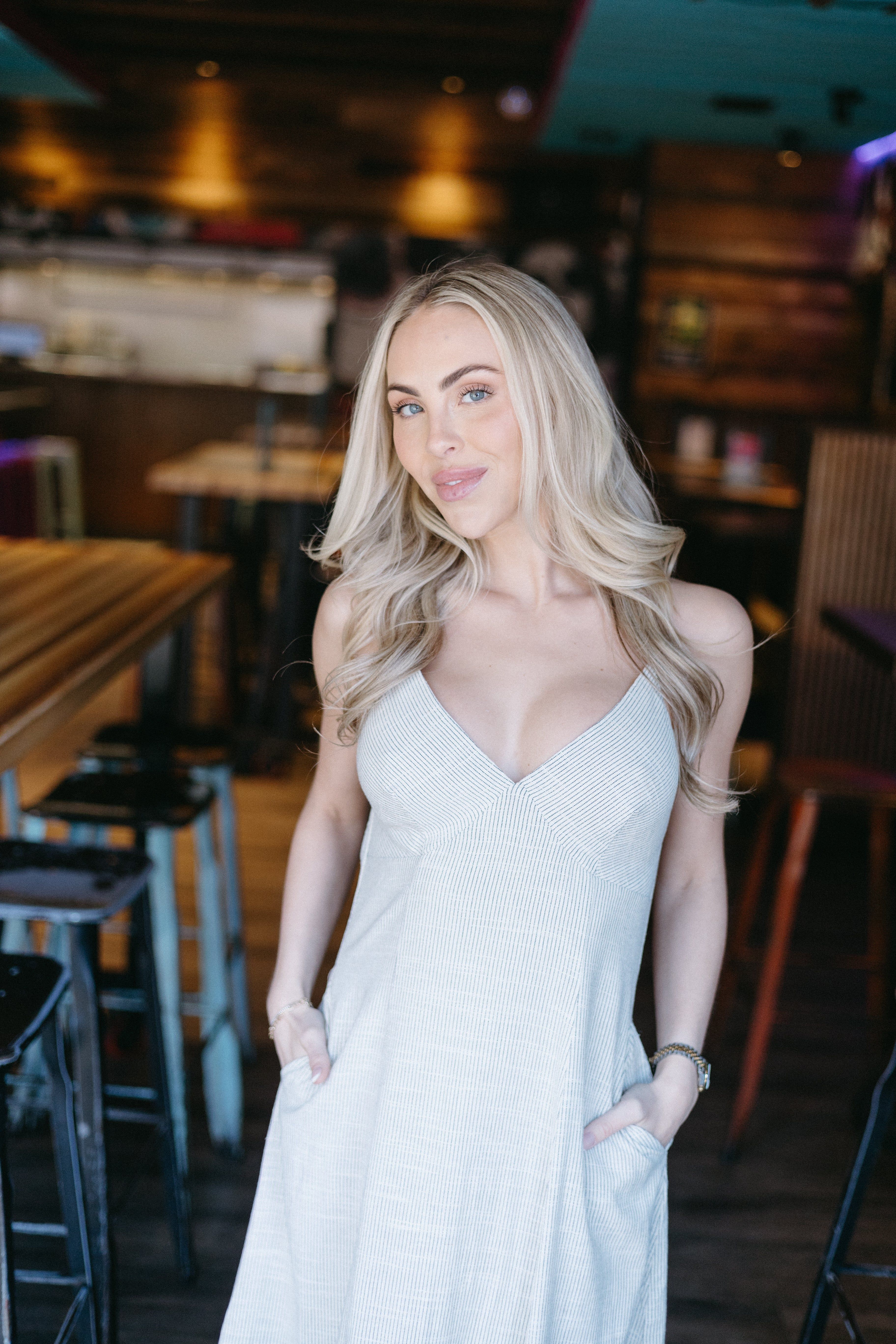 Storyteller Striped Maxi Dress sold by Brightside Boutique product image thumbnail 3