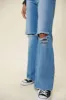 Distressed Wide Fit Jeans sold by Brightside Boutique