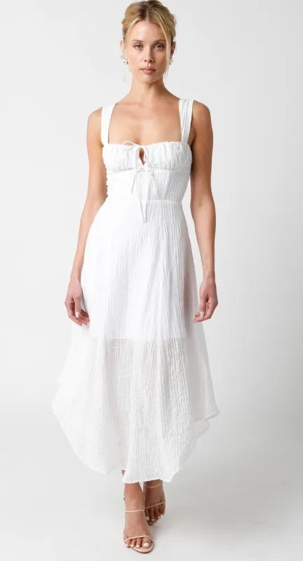 Kelly Midi Dress sold by Brightside Boutique