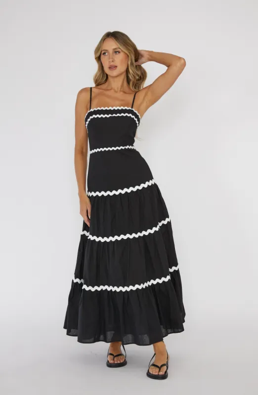 Me and You Contrast Maxi Dress sold by Brightside Boutique