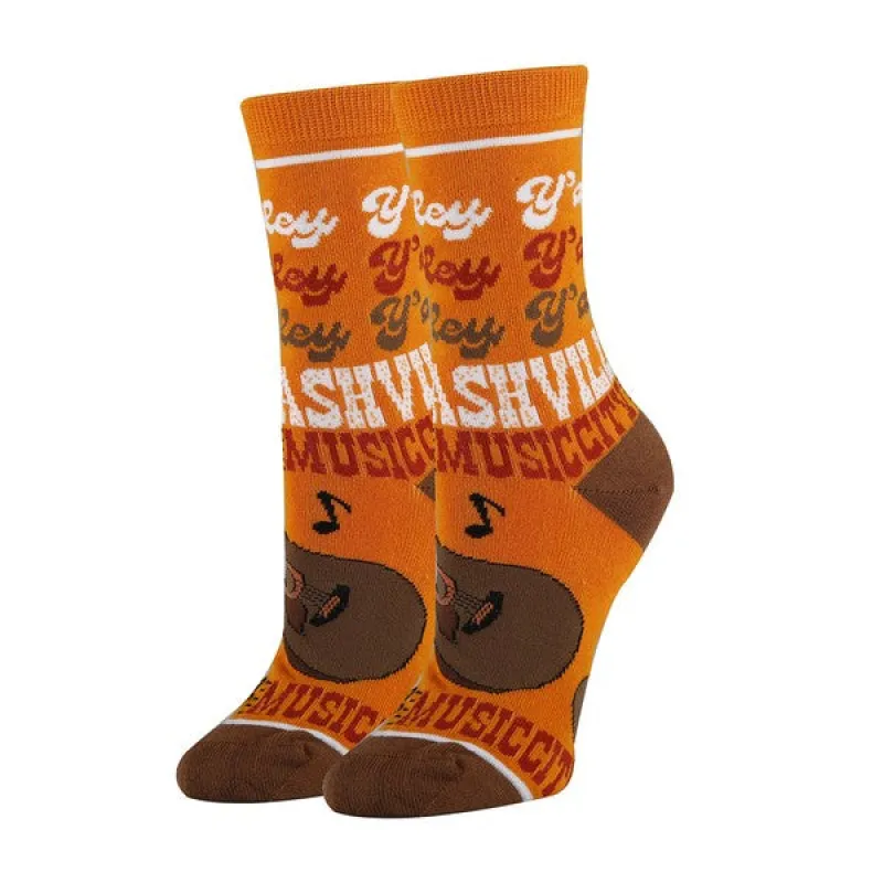 Hey Y all - Womens Crew Socks sold by Brightside Boutique