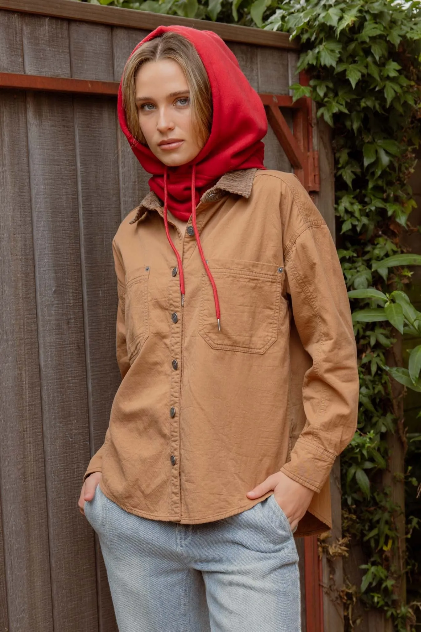 Corduroy Companion Shacket sold by Brightside Boutique product image thumbnail 3