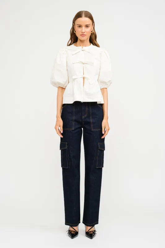Norah Blouse sold by Brightside Boutique