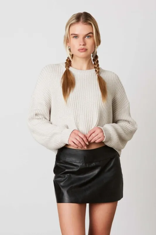 Lindsey Knit Sweater sold by Brightside Boutique