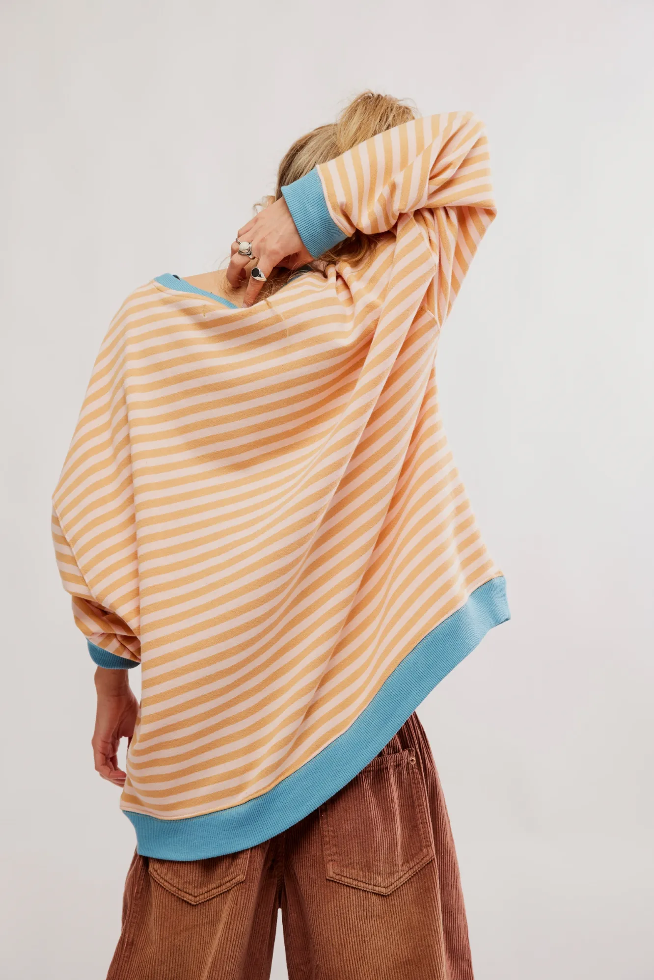 Free People Classic Striped Crew sold by Brightside Boutique product image thumbnail 5