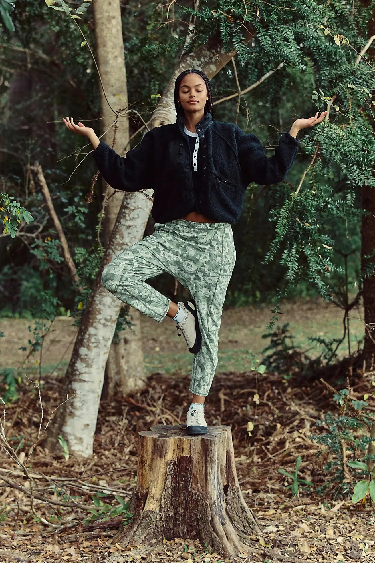 Free People Hit The Slopes Fleece Jacket sold by Brightside Boutique