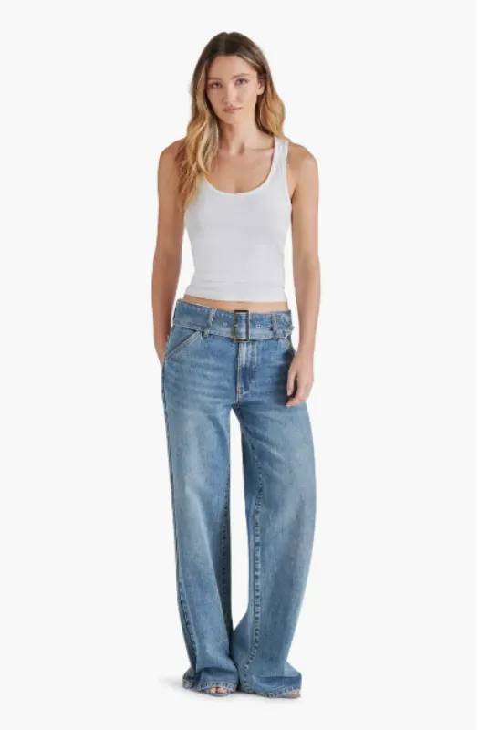 Steve Madden Cove Denim Pant sold by Brightside Boutique