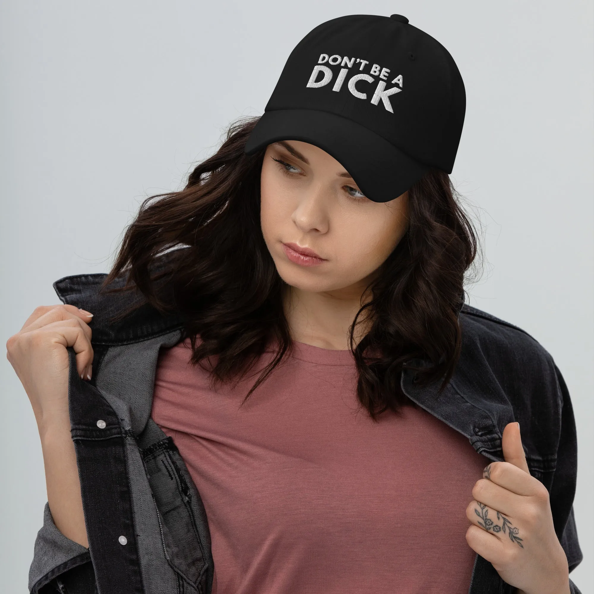 Brightside The Label Don’t Be A Dick Dad Hat sold by Brightside Boutique