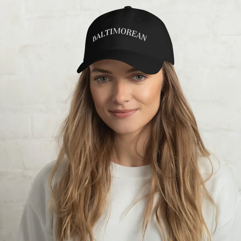 Brightside The Label Baltimorean Dad Hat sold by Brightside Boutique