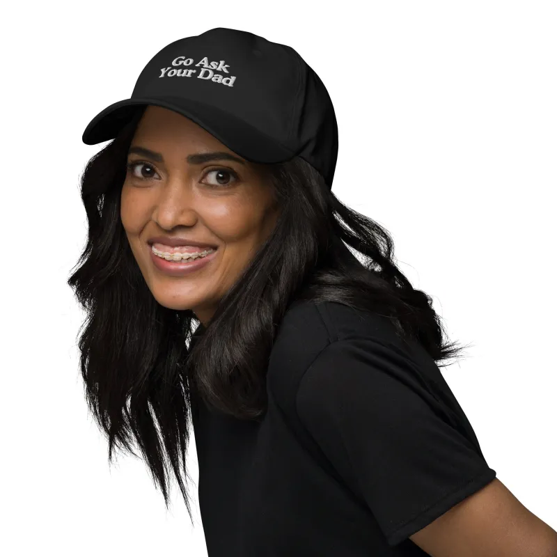 Brightside The Label Go Ask Your Dad Dad Hat sold by Brightside Boutique