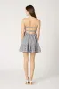 Sweet Twist Gingham Mini Dress sold by Brightside Boutique