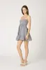 Sweet Twist Gingham Mini Dress sold by Brightside Boutique