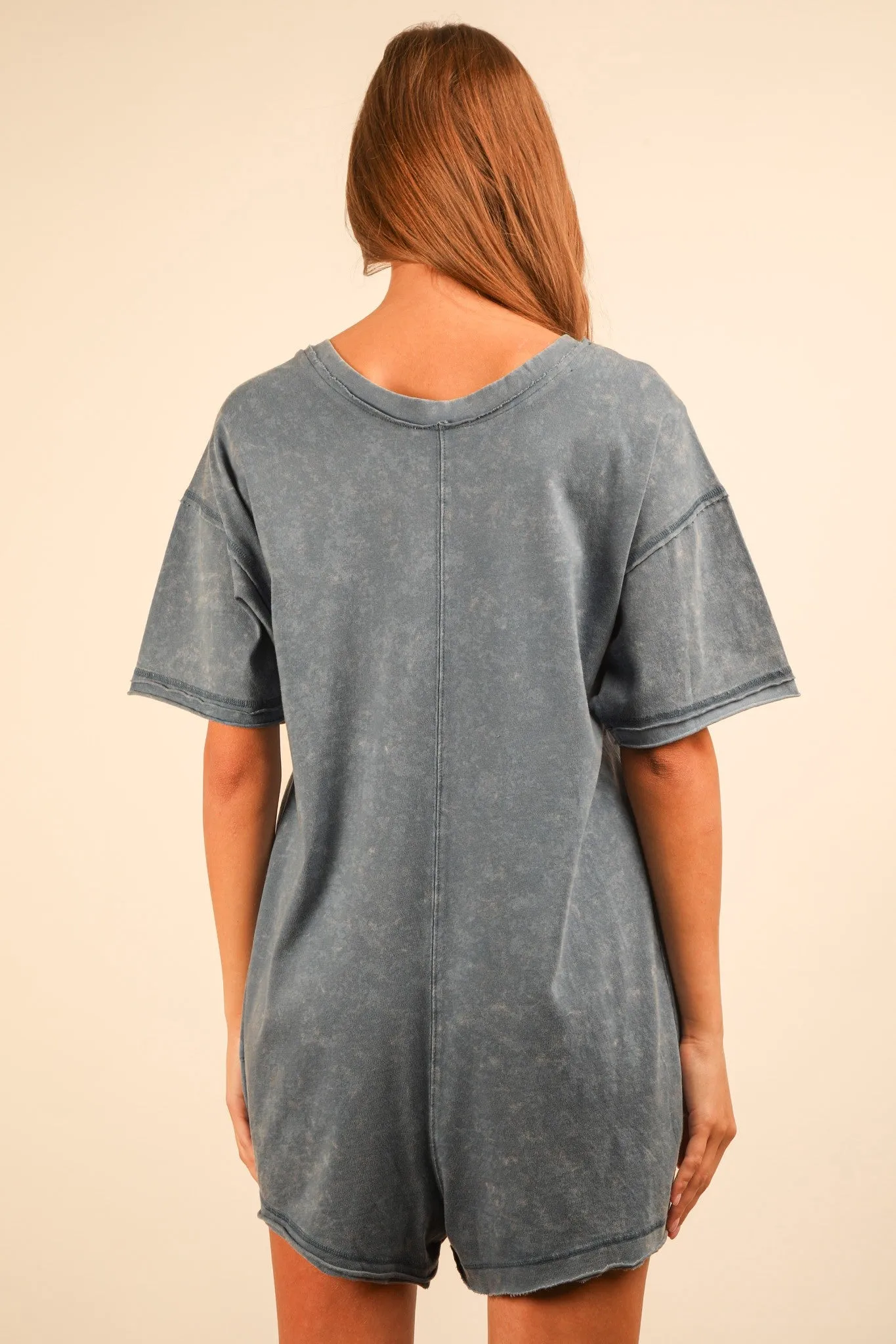 The Cozy Oversized Knit Romper sold by Brightside Boutique product image thumbnail 3